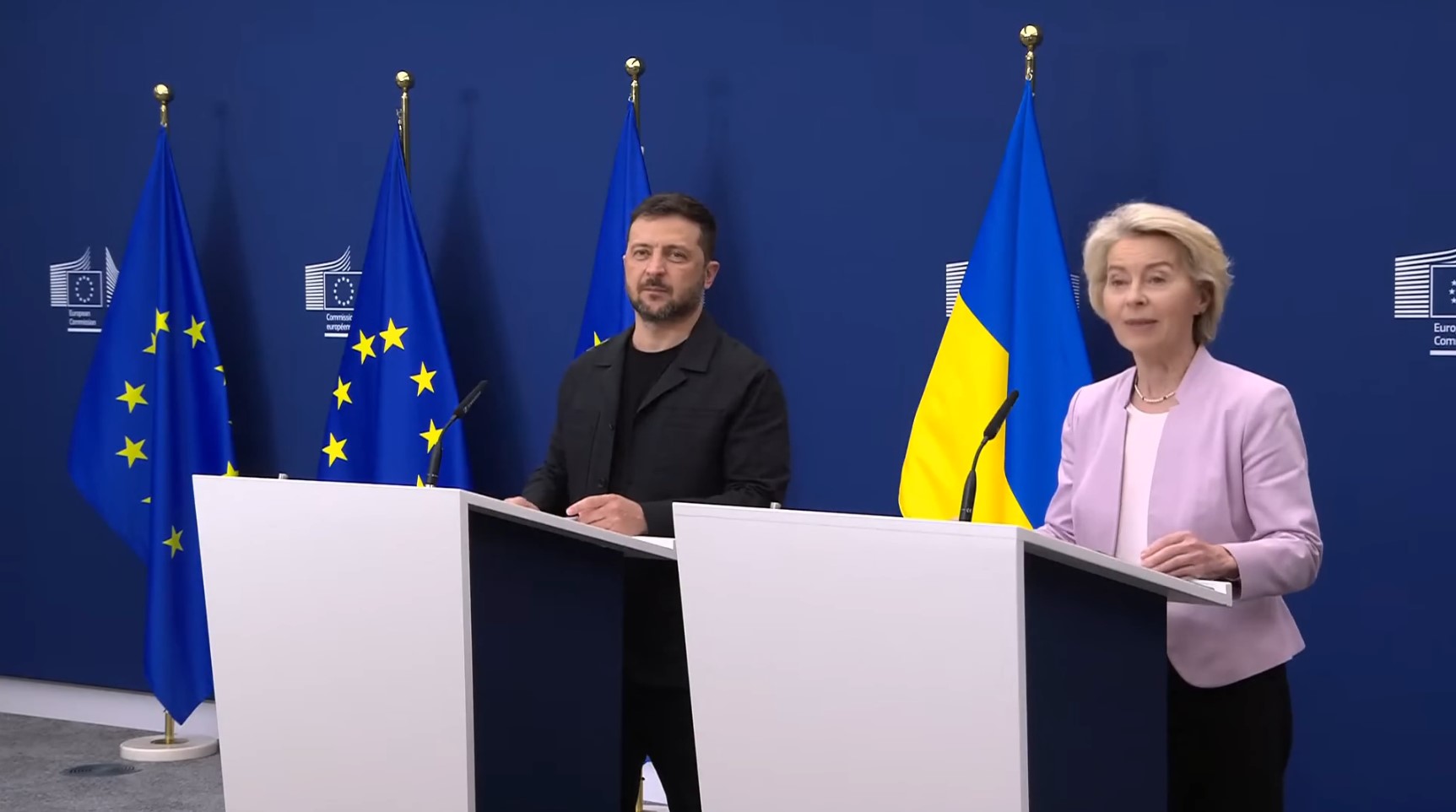Bilateral meeting between EU President and Ukrainian President  欧盟主席与乌克兰总统双边会晤